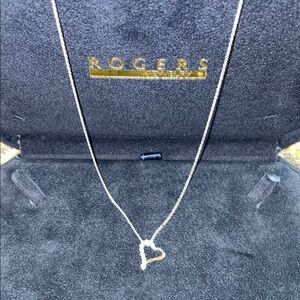 Rogers Jewelry Heart Necklace